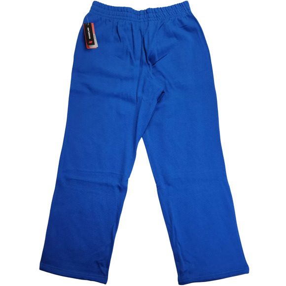 New Balance Mens Fleece Sweatpants Royal Blue With Pockets And Drawstrings Large - Picture 9 of 16